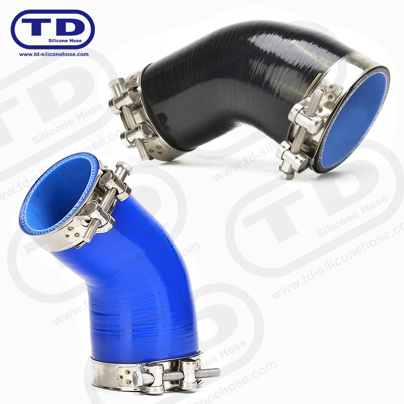 Tubo riduttore di silicone 45 °
