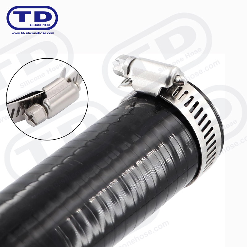 Tubo a gomito in silicone 90 °