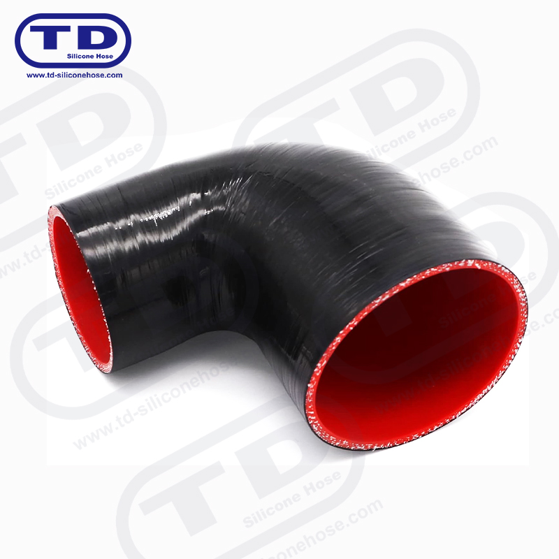 Tubo riduttore di silicone 90 °