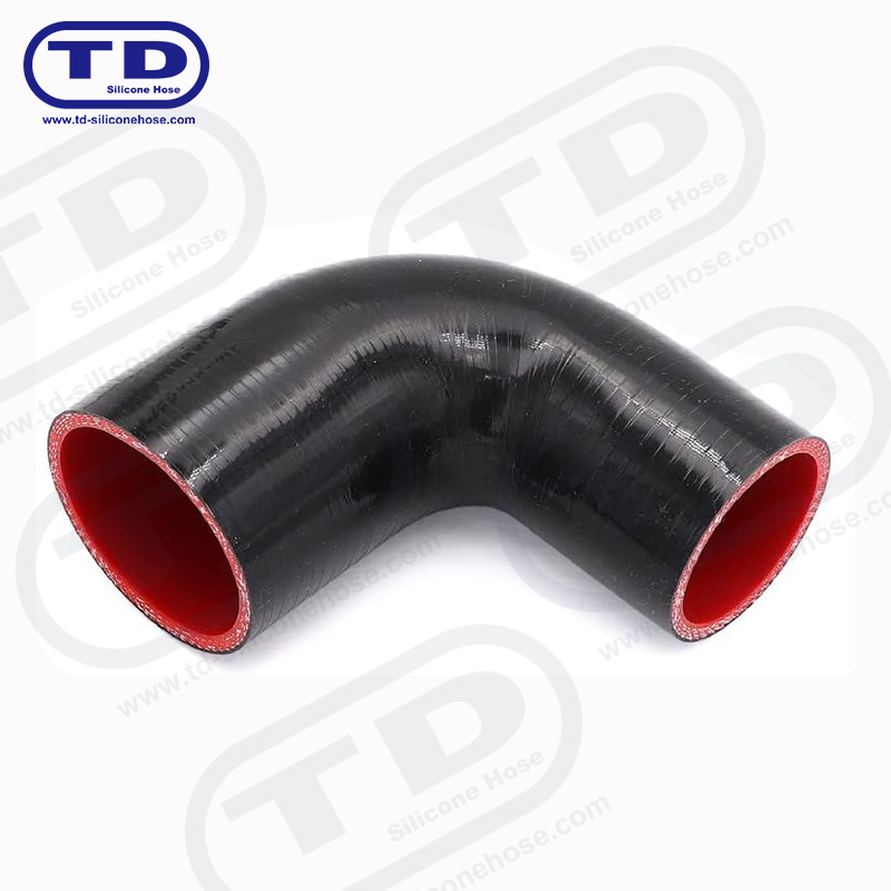 Tubo riduttore di silicone 90 °