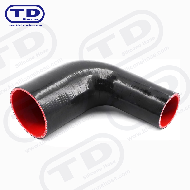Tubo riduttore di silicone 90 °