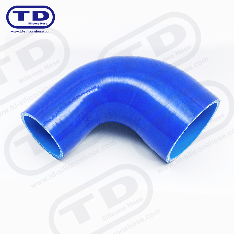 Tubo riduttore di silicone 90 °