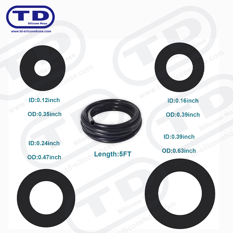 Tubo del vuoto in silicone