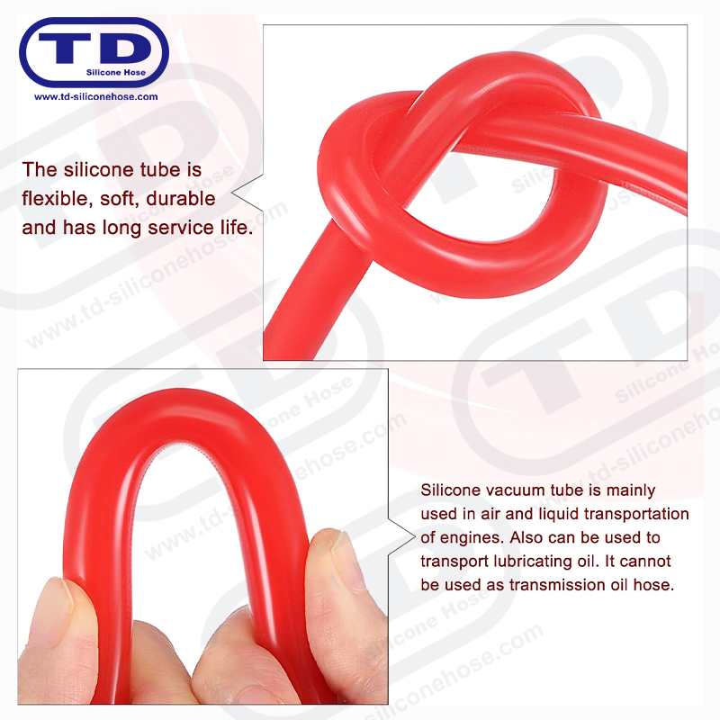Tubo del vuoto in silicone