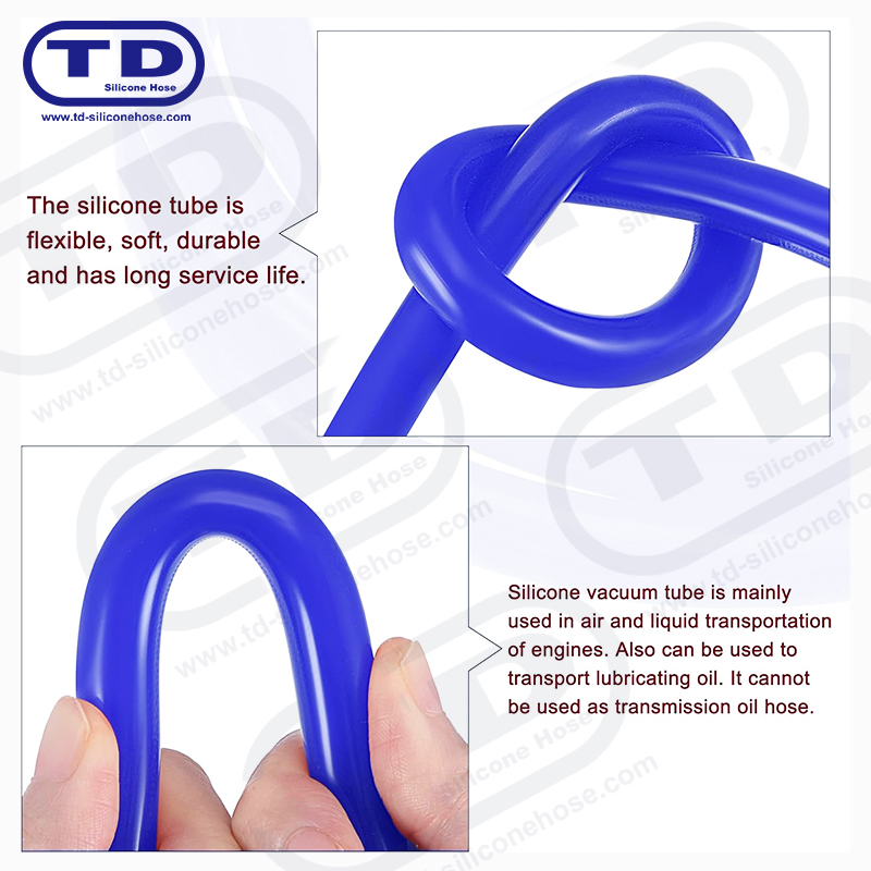 Tubo del vuoto in silicone