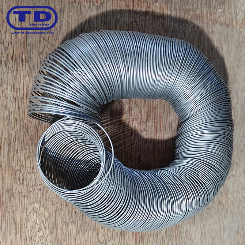 Tubo di silicone rinforzato in filo