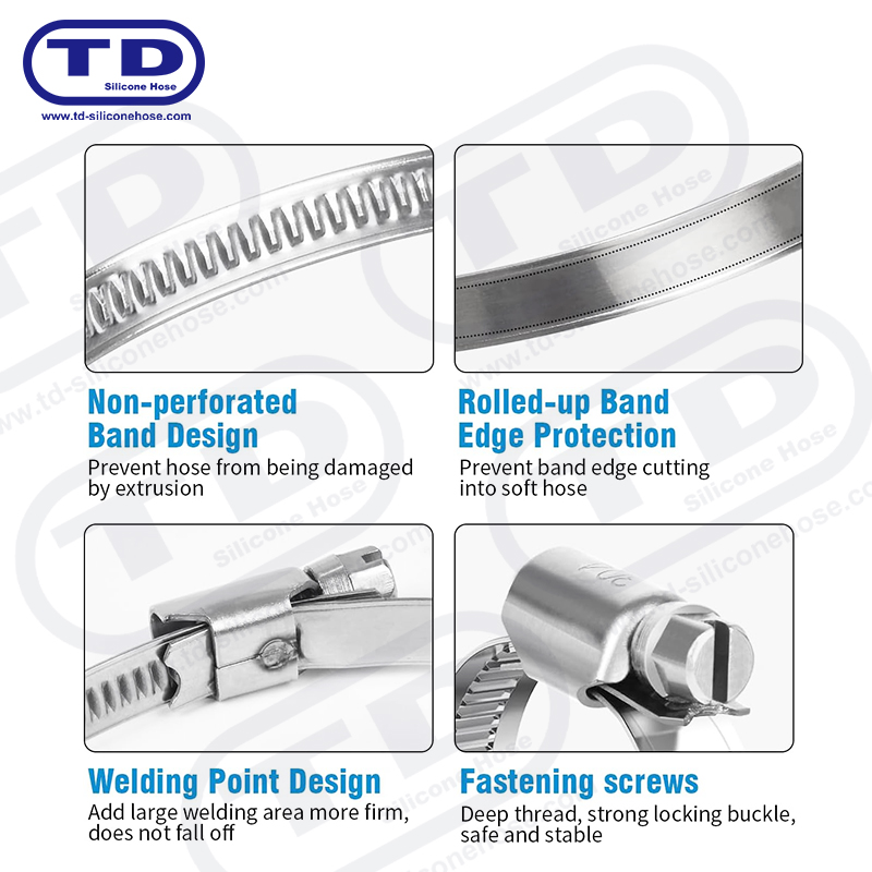 Morsetto tedesco di drive worm drive