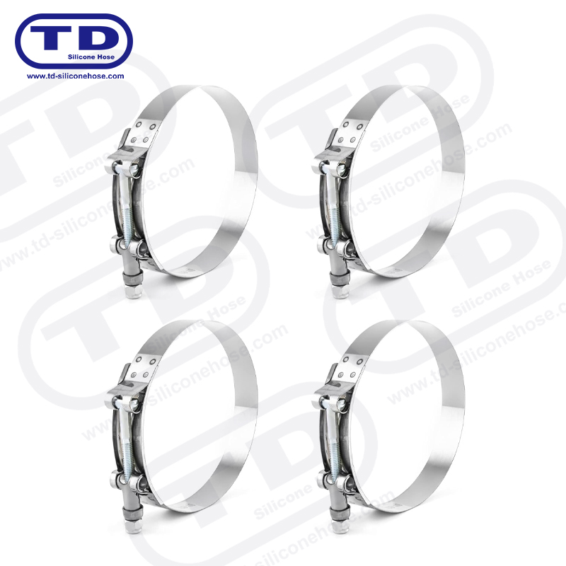 Morsetto per tubo di silicone a T del bullone pesante