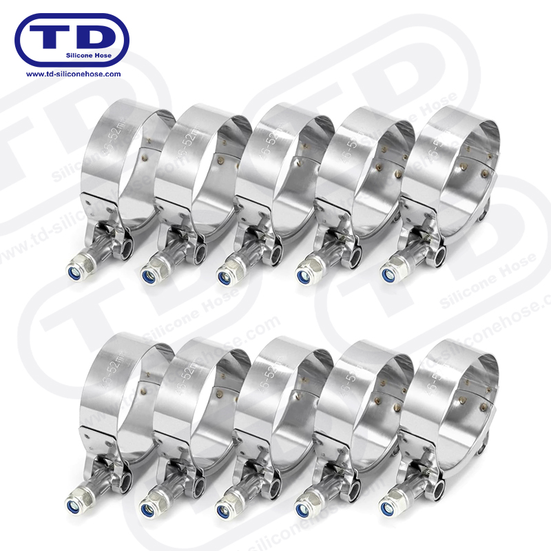 Morsetto per tubo di silicone a T del bullone pesante