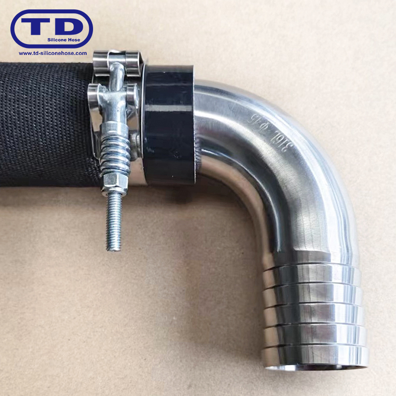 Morsetto in silicone a T-bullone rinforzato a molla