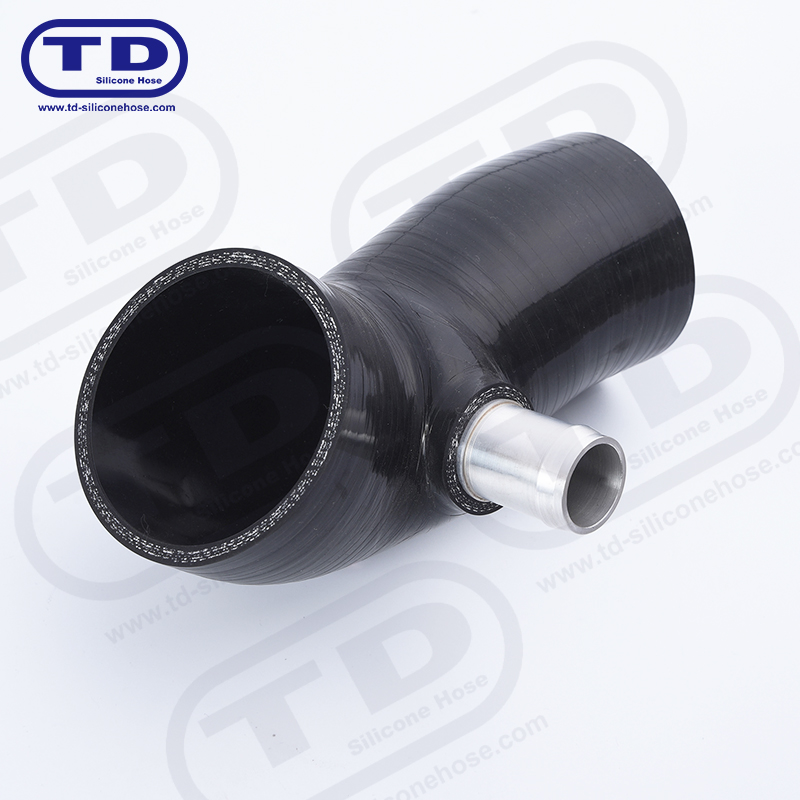 Raccordi in alluminio per tubo di silicone