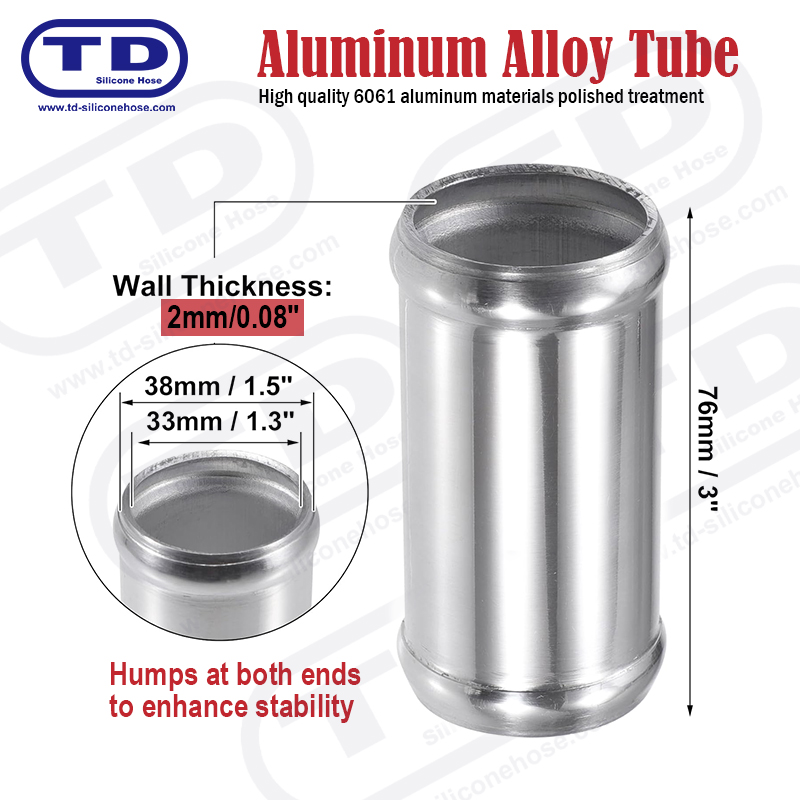 Tubo di alluminio OD: 1,5 