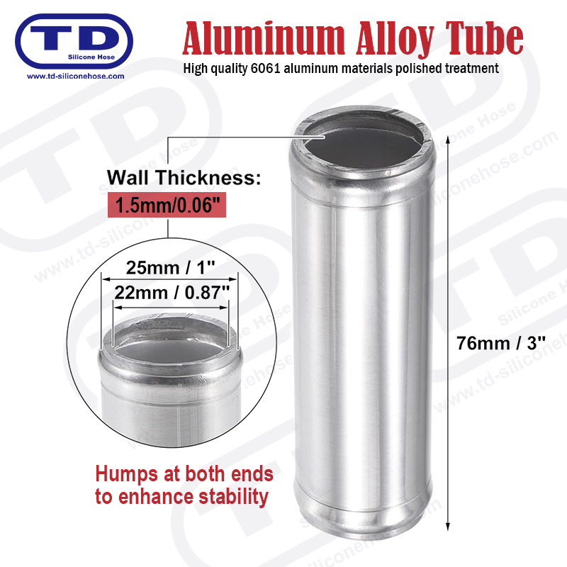 Tubo di alluminio OD: 1,0 