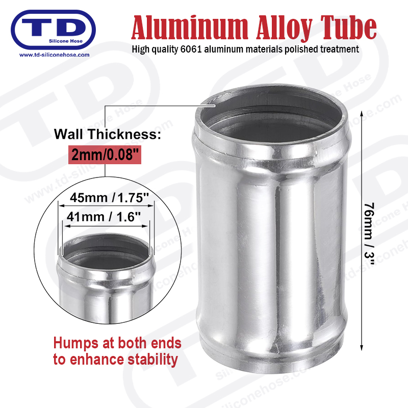 Tubo di alluminio OD: 1,75 