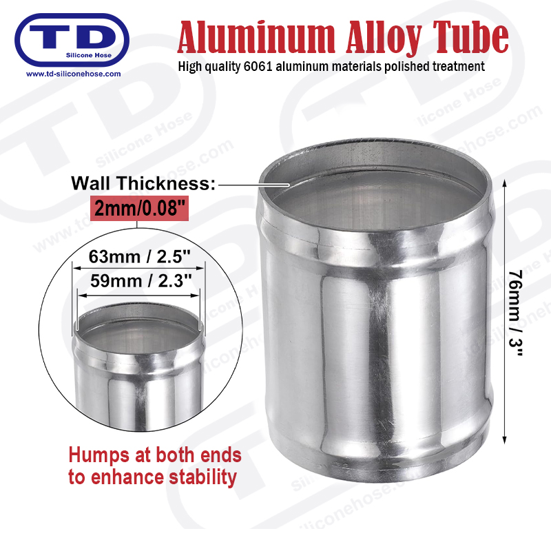 Tubo di alluminio OD: 2,5 