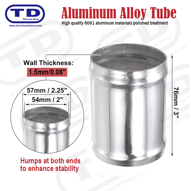 Tubo di alluminio OD: 2,25 