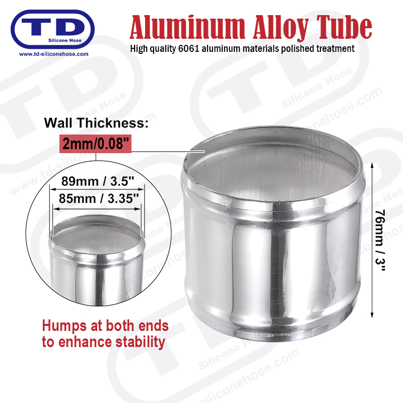 Tubo di alluminio OD: 3,5 